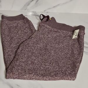 NWT - Women's Maroon Heather Jogger Pants - Sz XXL